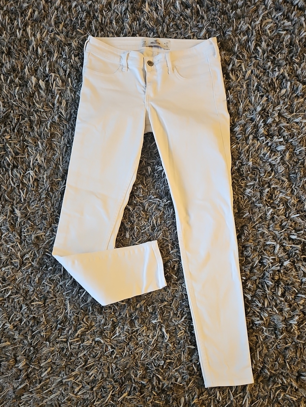 Hollister White Skinny Jeans - Women's Slim Fit